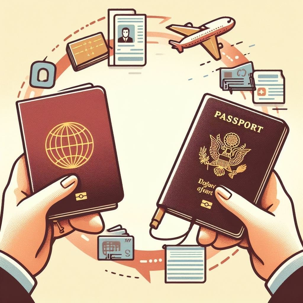GTI -transfer kitas information to new passport